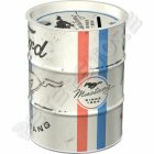 Retró Fém Persely - Olajos hordó - Ford Mustang