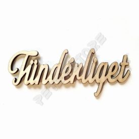 Natúr fa - Tündérliget felirat