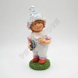 Virágos Kislány figura