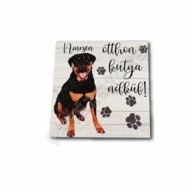 Fa tábla - Kutya