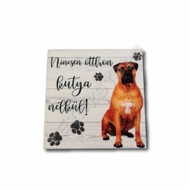 Fa tábla - Kutya