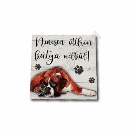 Fa tábla - Kutya