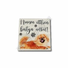 Fa tábla - Kutya