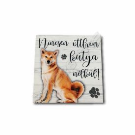 Fa tábla - Kutya