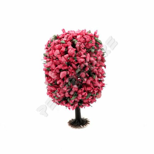 Rózsaszín virágos fa 6 cm