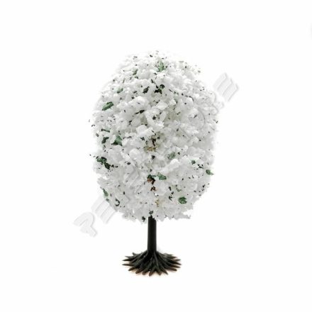 Fehér virágos fa 8 cm