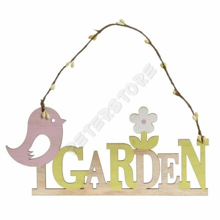 Fa Ajtódísz, Üdvözlő tábla - Garden