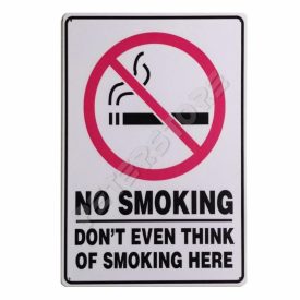 Retró Fém Tábla - Tilos a dohányzás