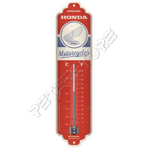 Retró Fém Hőmérő - Honda