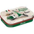 Retró Cukorkás Fémdoboz - Vespa Dombornyomott