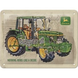 Retró Fém Tábla - John Deere Traktor
