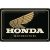 Retró Fém Tábla - Honda Logó Dombornyomott