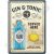 Retró Fém Képeslap - Gin Tonic