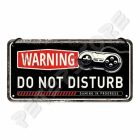 Retró Fém Tábla - Ne zavarj játék közben!