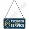 Retró Fém Tábla - Citroën Service, Citroen Szerviz