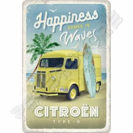 Retró Fém Tábla - Citroen H, Citroën H Van Dombornyomott
