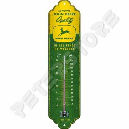Retró Fém Hőmérő - John Deere