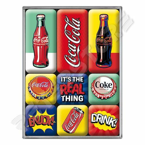 Hűtőmágnes szett - Coca-Cola