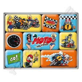 Hűtőmágnes szett - Motor mánia