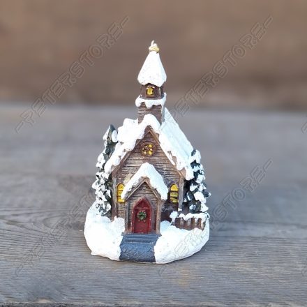 Téli falu - Templom Ledes