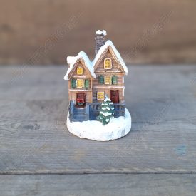 Téli falu - Házikó Ledes