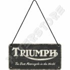 Retró Fém Tábla - Triumph