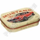 Retró Cukorkás Fémdoboz - Ford Mustang Dombornyomott