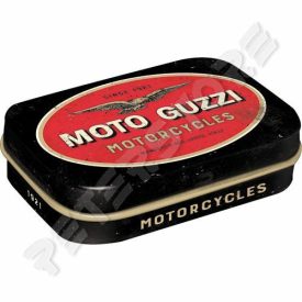 Retró Cukorkás Fémdoboz - Moto Guzzi Dombornyomott