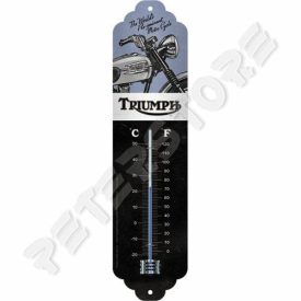 Retró Fém Hőmérő - Triumph