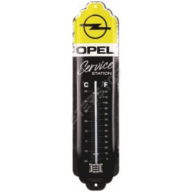 Retró Fém Hőmérő - Opel