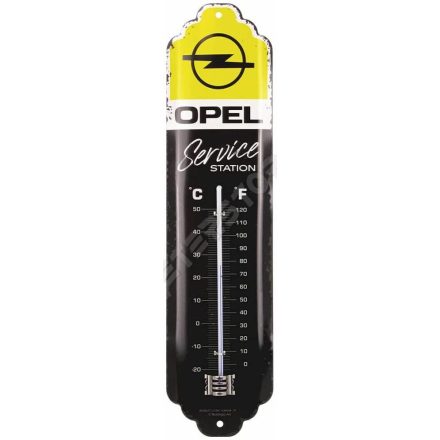 Retró Fém Hőmérő - Opel