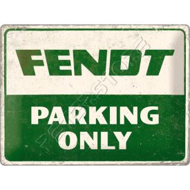 Retró Fém Tábla - Fanta Dombornyomott