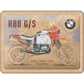 Retró Fém Tábla - BMW R80 Motor