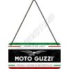 Retró Fém Tábla - Moto Guzzi Dombornyomott