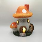 Kerámia Gombaház Sünivel Ledes