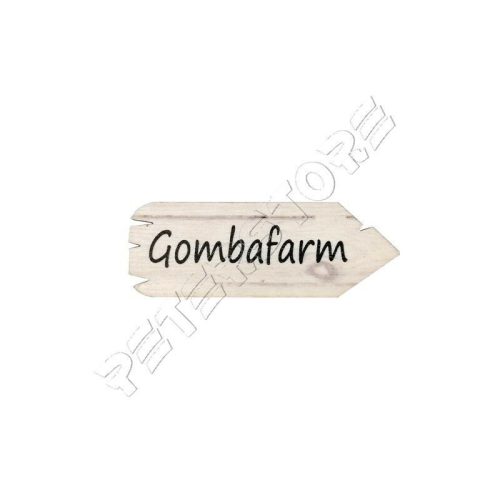 Fa tábla - Gombafarm