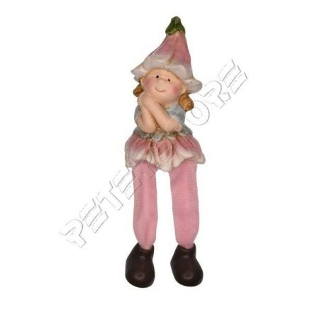 Kislány figura lógólábú