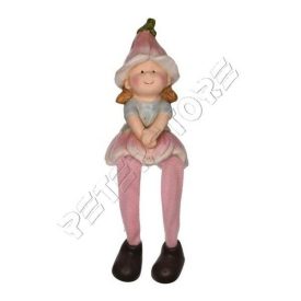 Kislány figura lógólábú