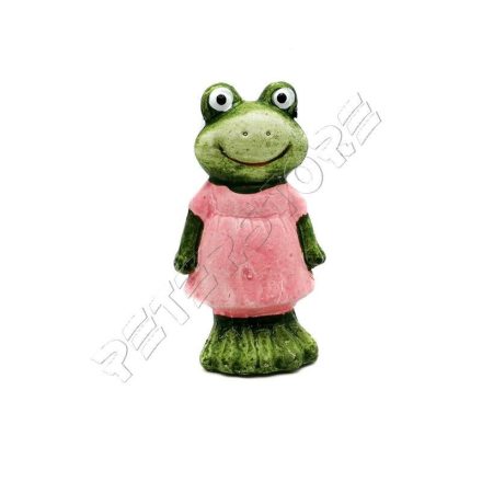 Kerámia Béka Figura