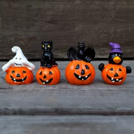 Halloween Tök Figura 4 db-os szett