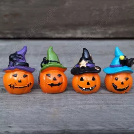 Halloween Tök Figura 4 db-os szett