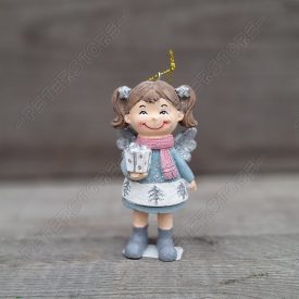 Angyalka Figura Akasztós