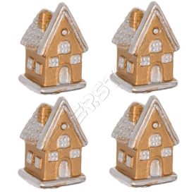 Minifalu - Házikó 4 db-os szett