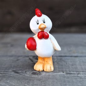 Kerámia Tyúk Figura