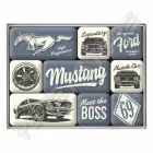 Hűtőmágnes szett - Ford Mustang