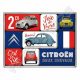 Hűtőmágnes szett - Citroën 2CV, Citroen 2CV Kacsa