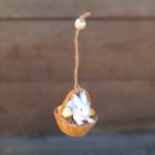 Nyúl, Nyuszi Kosárban Figura