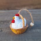 Tyúk Kosárban Figura