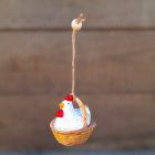 Tyúk Kosárban Figura