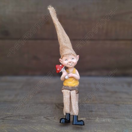 Kobold ülő figura lógólábú